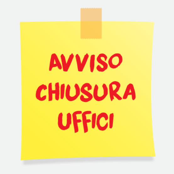 CHIUSURA UFFICIO SEGRETERIA|Images